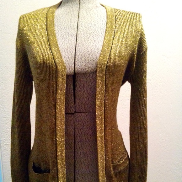 Vintage Gold Sweater Size small