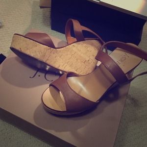 Jcrew Maryanne leather wedge