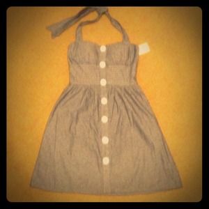 50's Style Denim Dress