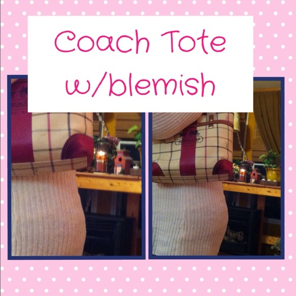 🎀X-Tra pic's of Coach Tote🎀