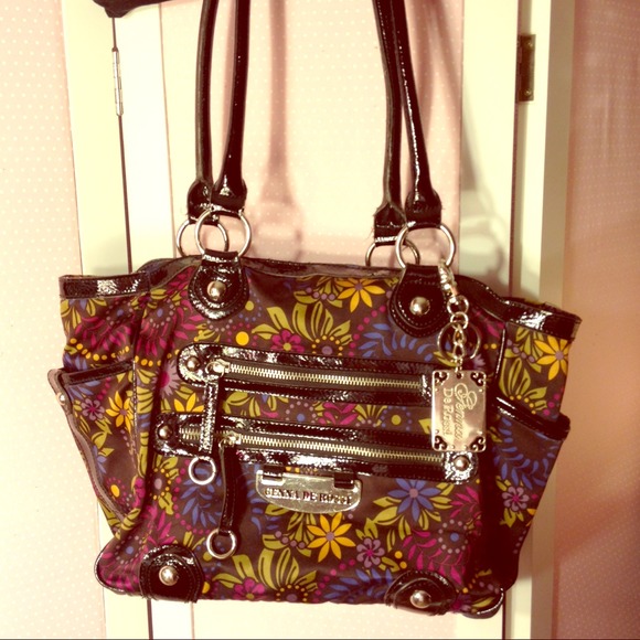 genna de rossi floral purse