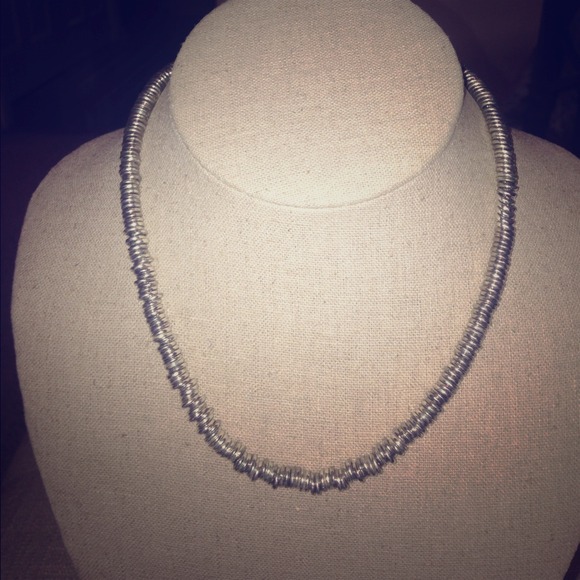 Silver necklace