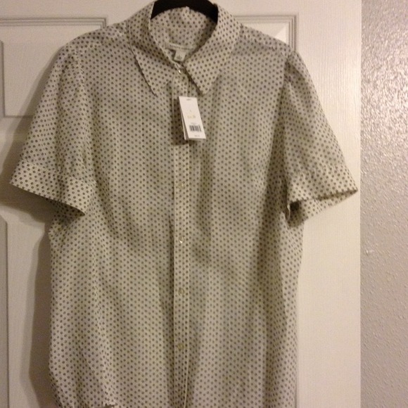 NWT Banana Republic Sheer Blouse