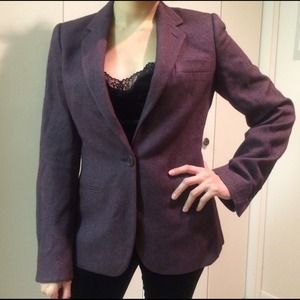 Giorgio Armani Purple plum blazer jacket