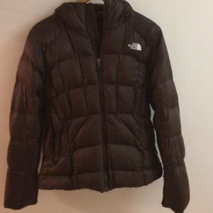 Down jacket by the NorthFace brown