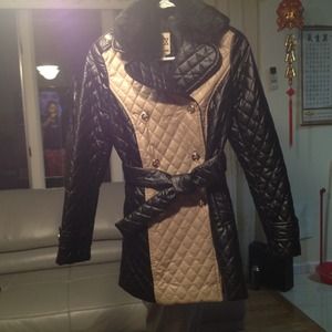 Faux leather jacket, wore only once