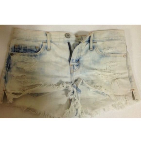 High waisted shorts