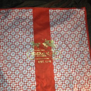 Coach handkerchief