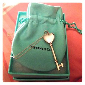 Tiffany Sterling Silver Heart Locket Necklace