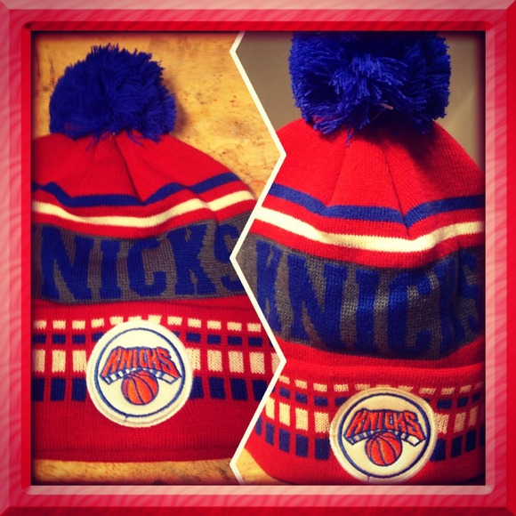 New York Knicks beanie.