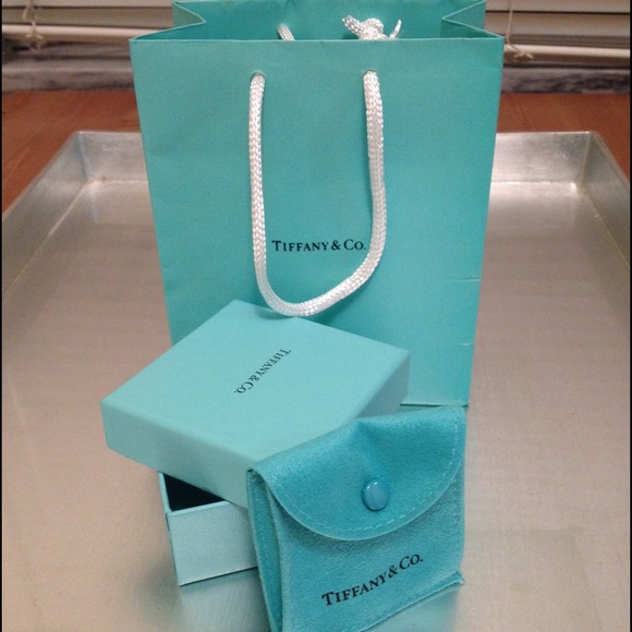 Tiffany & Co bag, box, and pouch