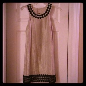 NWT! Beautiful champagne retro dress