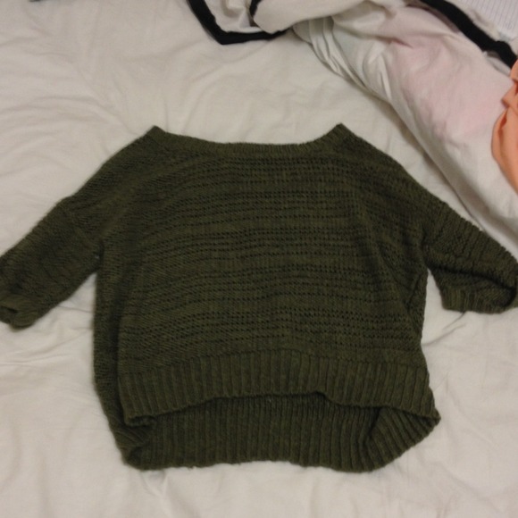 Green sweater