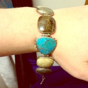 Genuine stone Silpada bracelet