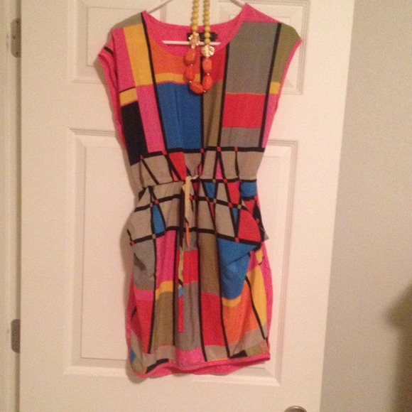 🚫Sold in Bundle🚫ZARA Basic multi colored dress
