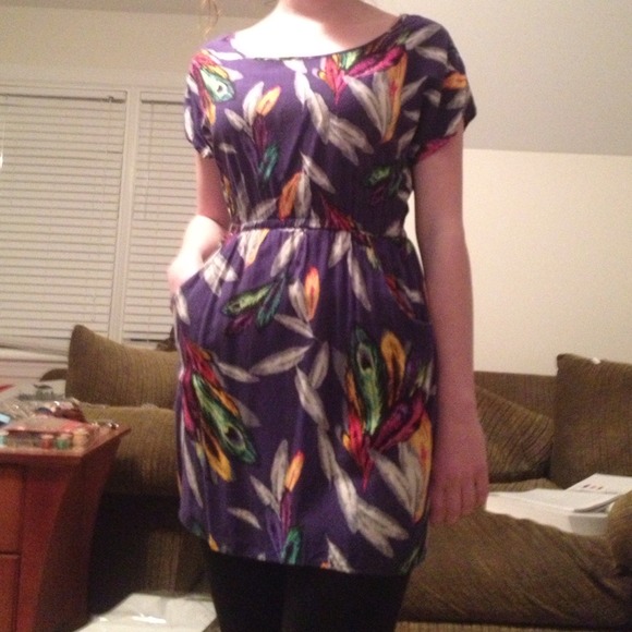 Feather dress!