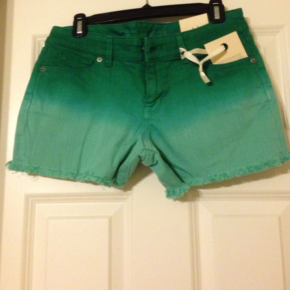 The Limited Denim - REDUCED Ombré denim short shorts from The Limited