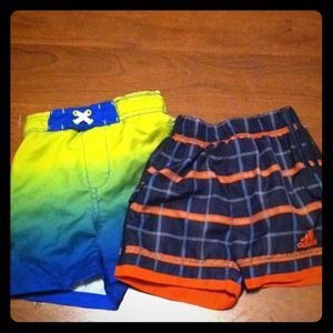 Toddler boy swimming trunks