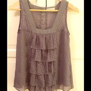 Feminine Lavender Top