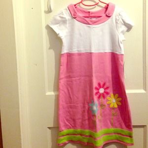 Little girls short sleeve dress 👗