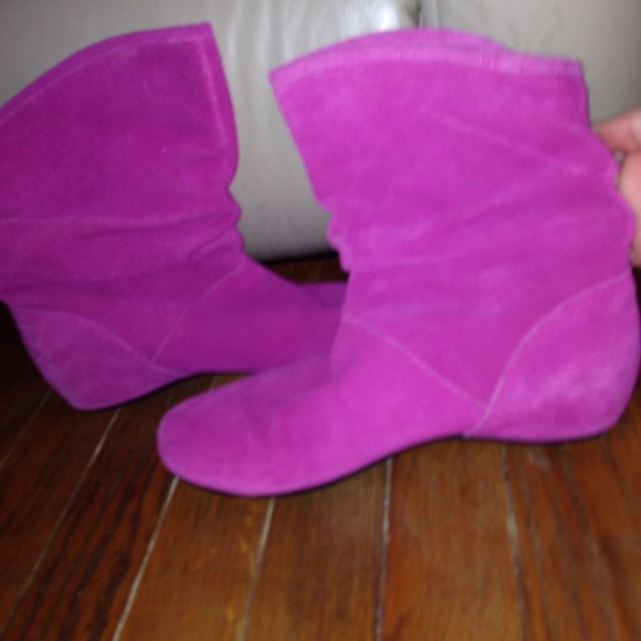 Pink Steve Madden boots