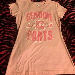 Pink Chevy Tee