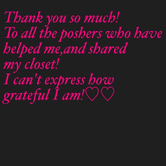 Thank You Poshers!