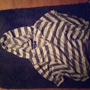 Forever 21 Cropped Top With A Hoodie