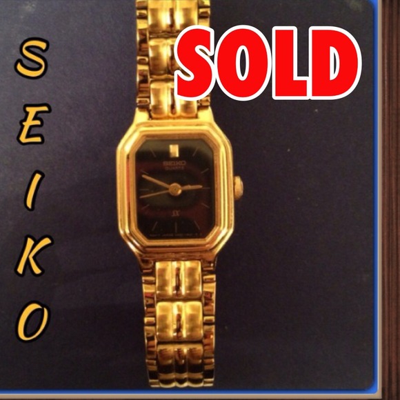 Seiko Accessories - SOLD!! Seiko Vintage Gold Watch SOLD!!