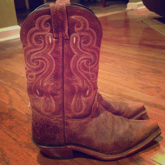 Tony Lama cowboy boots!
