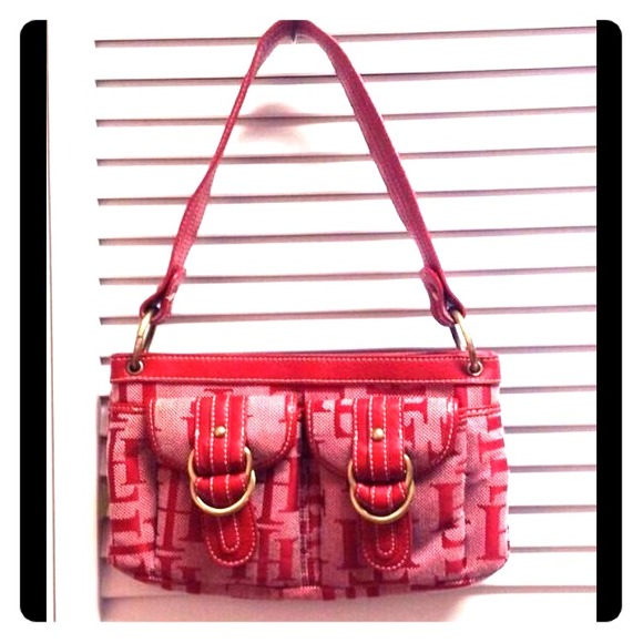 Tommy Hilfiger handbag FREE GIFT! Red purse