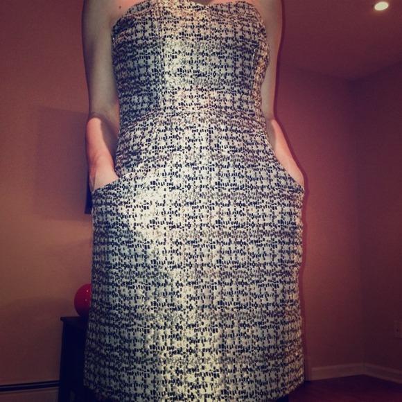 Gold dress