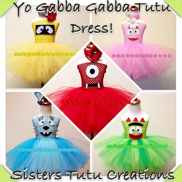 Yo Gabba Gabba Tutu Dresses.. - Picture 1 of 1