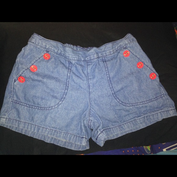 Cute unique denim shorts! - Picture 1 of 2