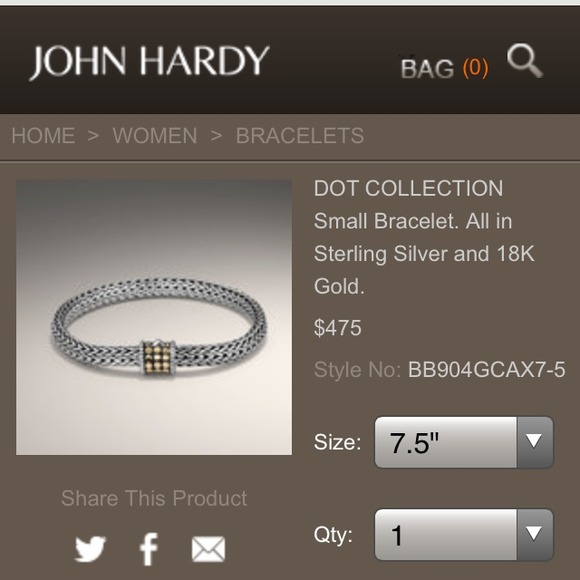 John hardy Bracelet ๐๐ - Picture 4 of 4