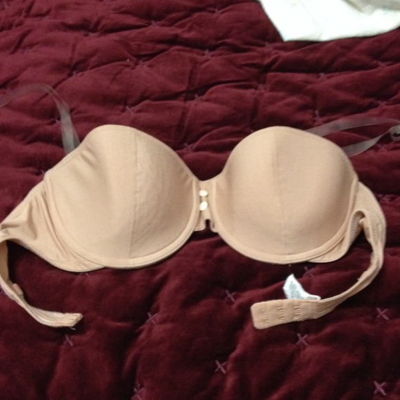 Beige demi bra