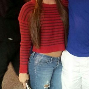 Red sweater