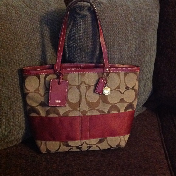Coach signature stripe original reversible version - Picture 1 of 4