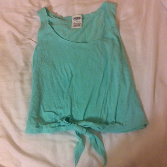 NWOT Victorias Secret PINK mint colored top