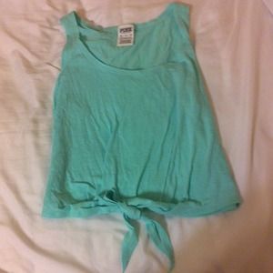 NWOT Victorias Secret PINK mint colored top