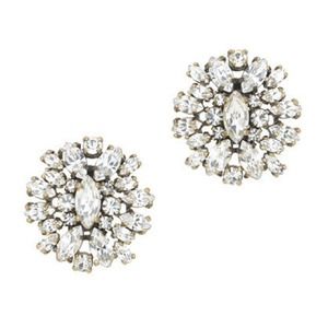 J Crew Crystal Shimmer Earrings
