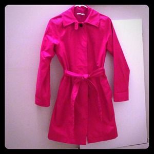 Adorable hot pink spring rain GAP jacket.
