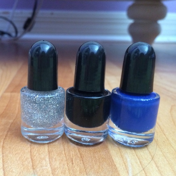 BRAND NEW three nail polishes.