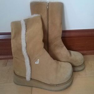 Roxy camel boots