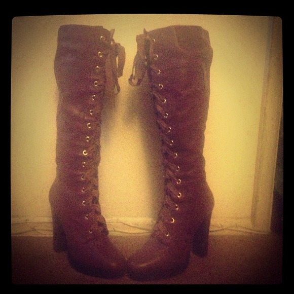 Brown Leather Boots