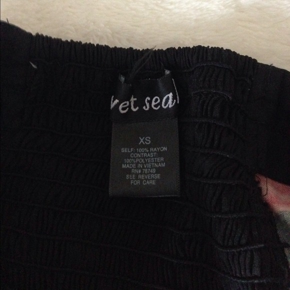 Colorful bustier crop top - Picture 4 of 4