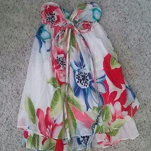 Hollister floral tank