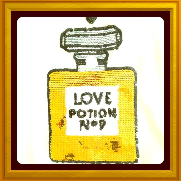 Love potion 9 sequin sweater wildfox L