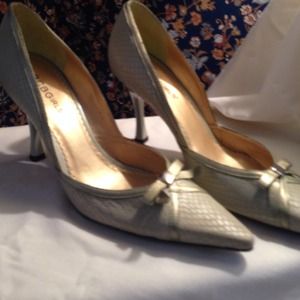 Pale Sage Green BCBG Pumps