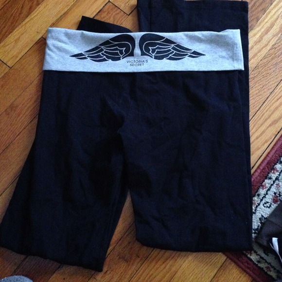 PINK flare leg yoga pants